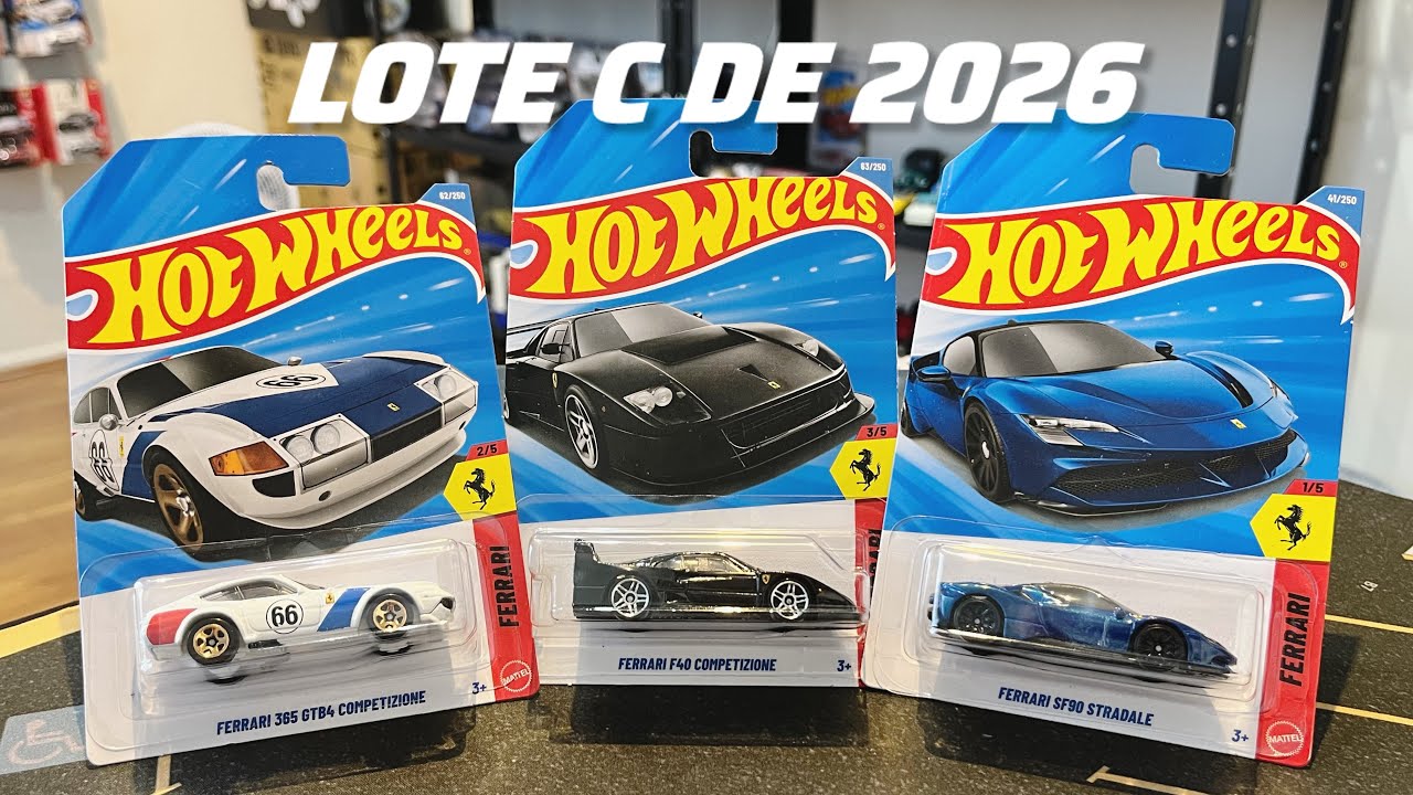 OS HOTWHEELS MAIS PROCURADOS DO LOTE C DE 2026!