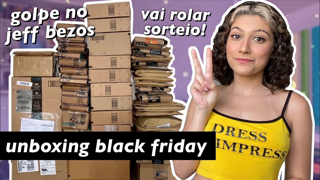 unboxing da black friday e SORTEIO! | comprei muito e gastei pouco (+60 livros)