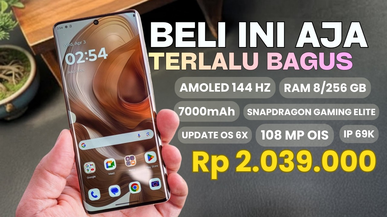 ASLI MENDING INI‼️RAM 8/256 GB, 108 MP OIS - HP 2 JUTAAN TERBAIK DAN TERBARU BUAT LEBARAN 2026