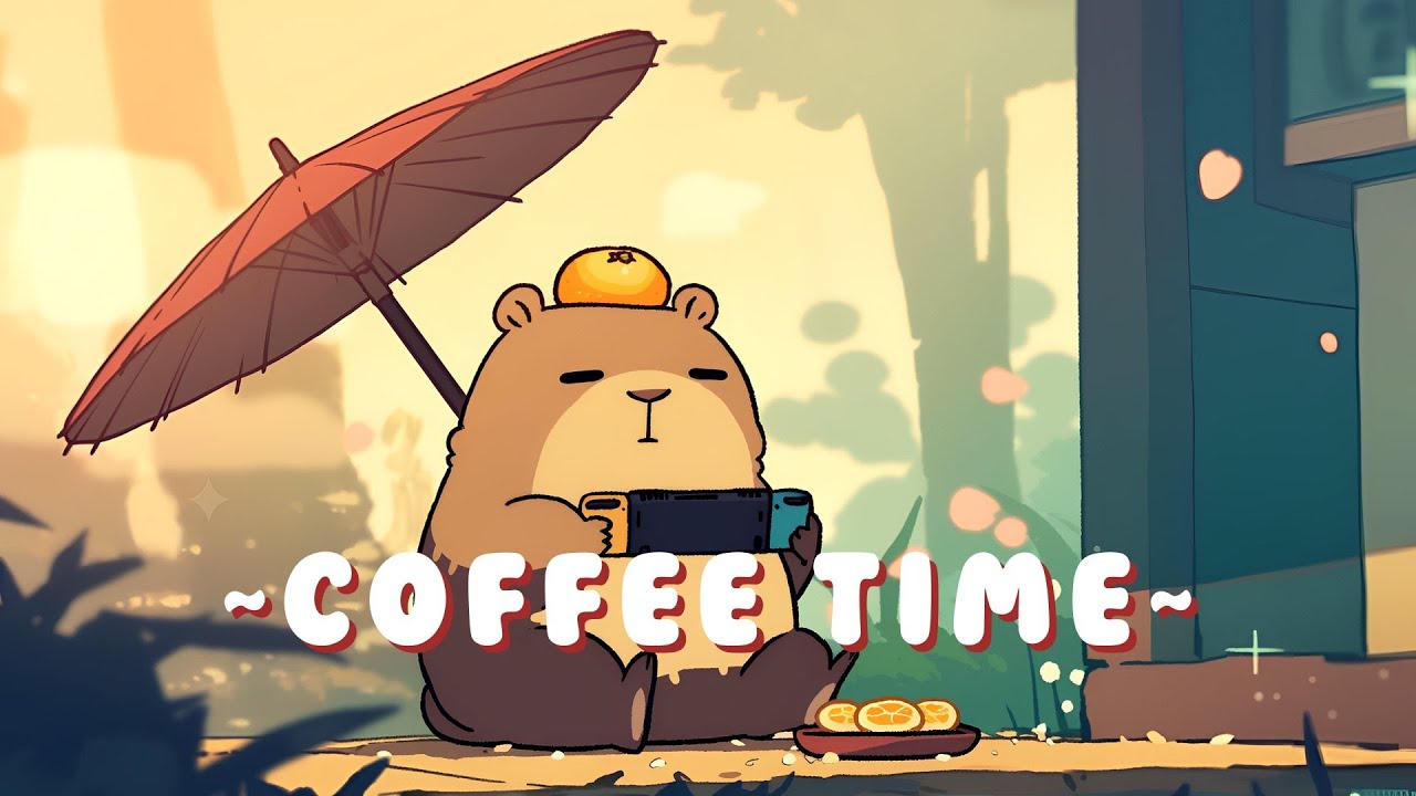 [Extended Mix] Lofi Capybara Radio | Peaceful Beats for Studying & Relaxing 📚 🎵