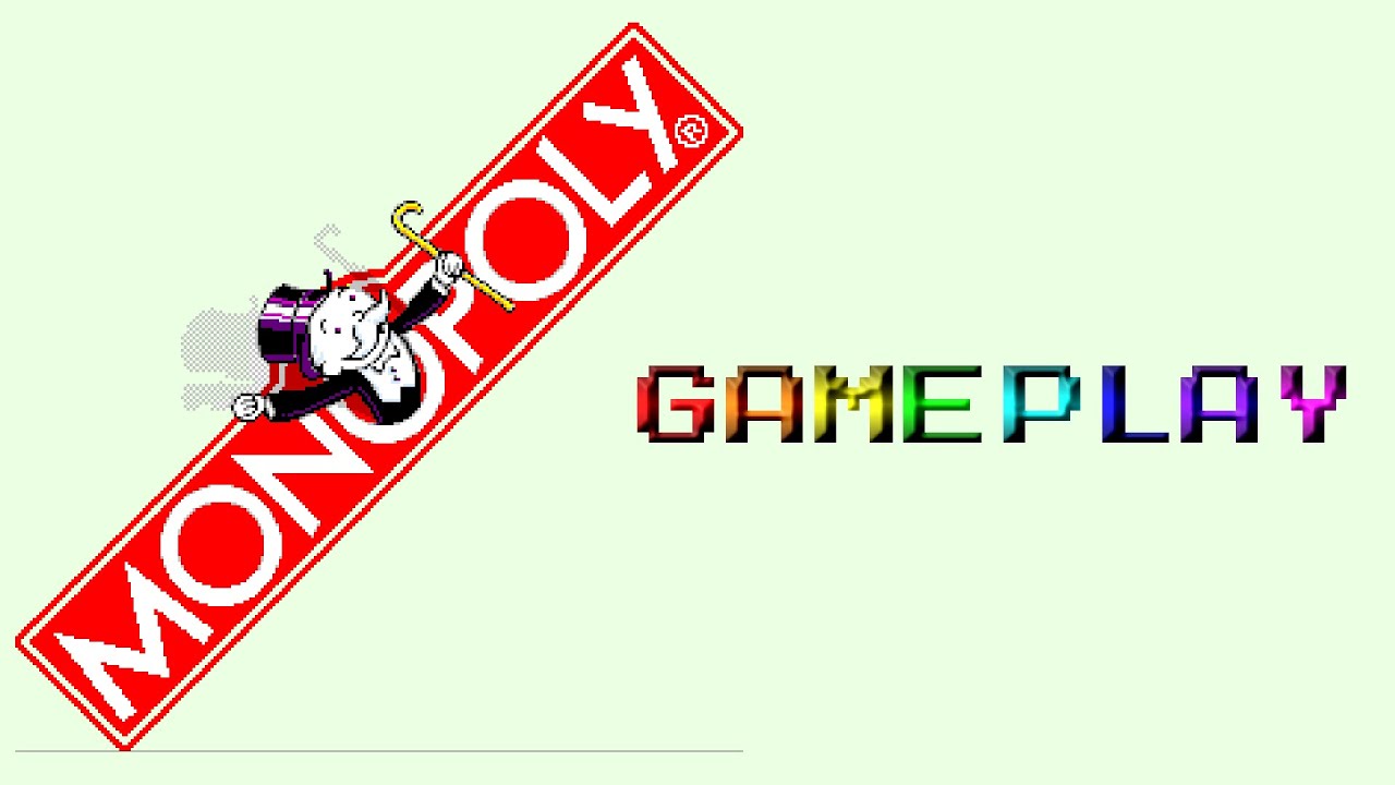 Virgin's Monopoly Deluxe 1992 PC Gameplay