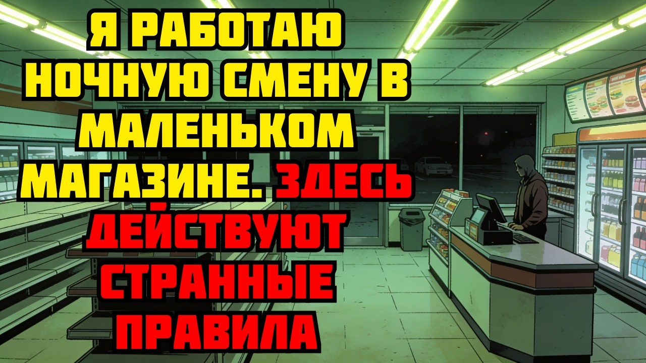 Я работаю ночную смену в маленьком магазине. Здесь действуют странные правила