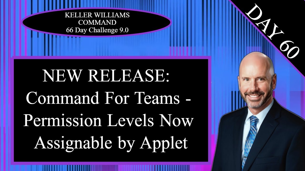 KW Command 66 Day Challenge 9.0 Day 60 - Team Permissions Levels Now Available by Applet
