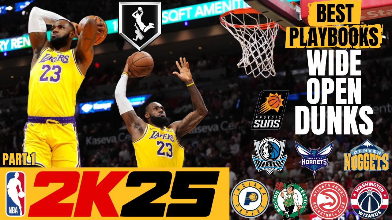 Easy Plays for Wide Open Dunks in NBA 2K25