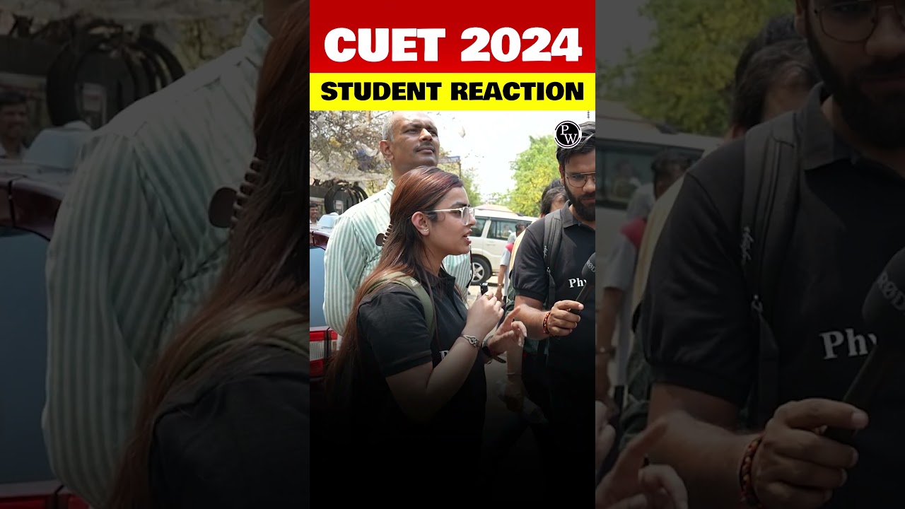 CUET 2024 Chemistry Exam Reaction 😲 #Shorts #PW #CUET2024