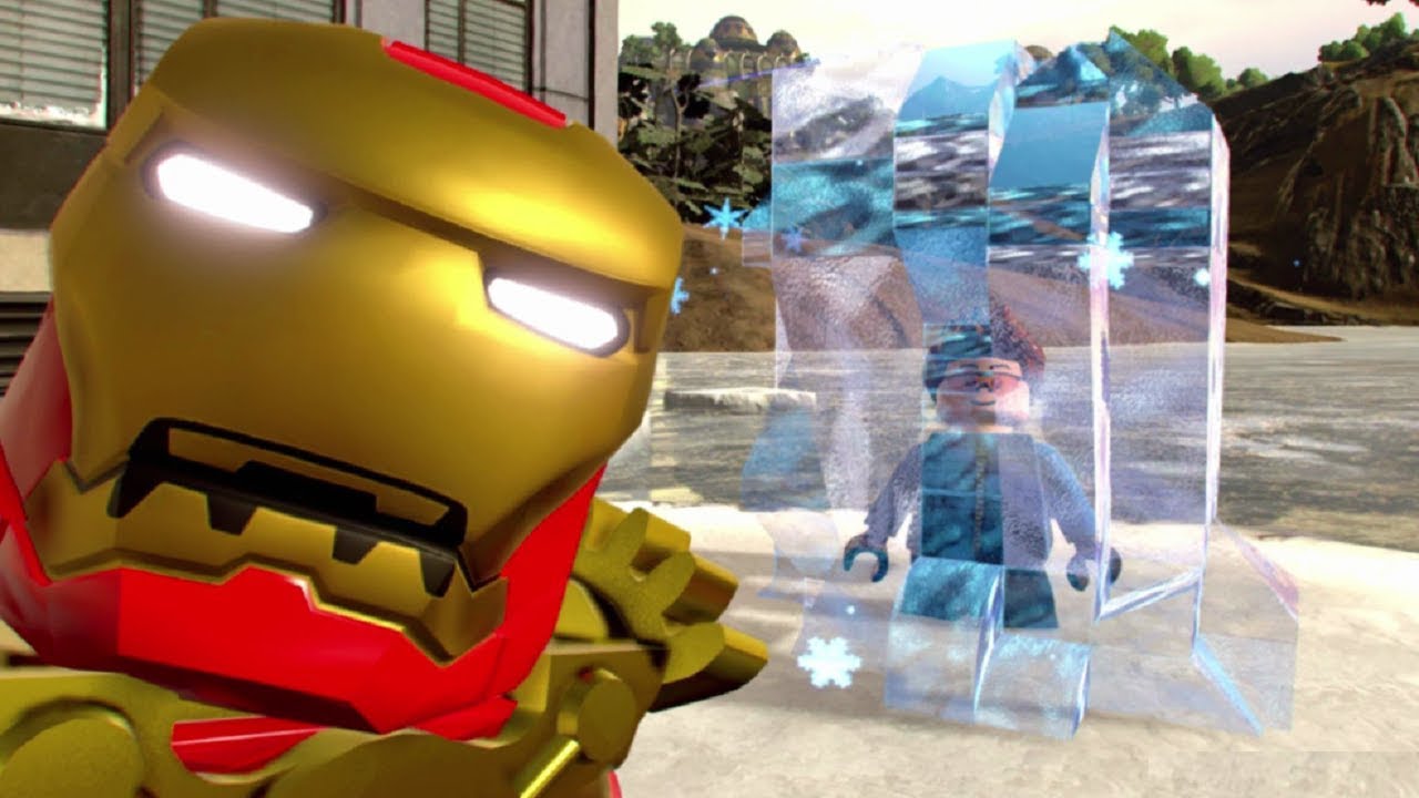 LEGO Marvel Super Heroes 2 - Antifreezer Challenge (All 10 Frozen Civilians in Manhattan)