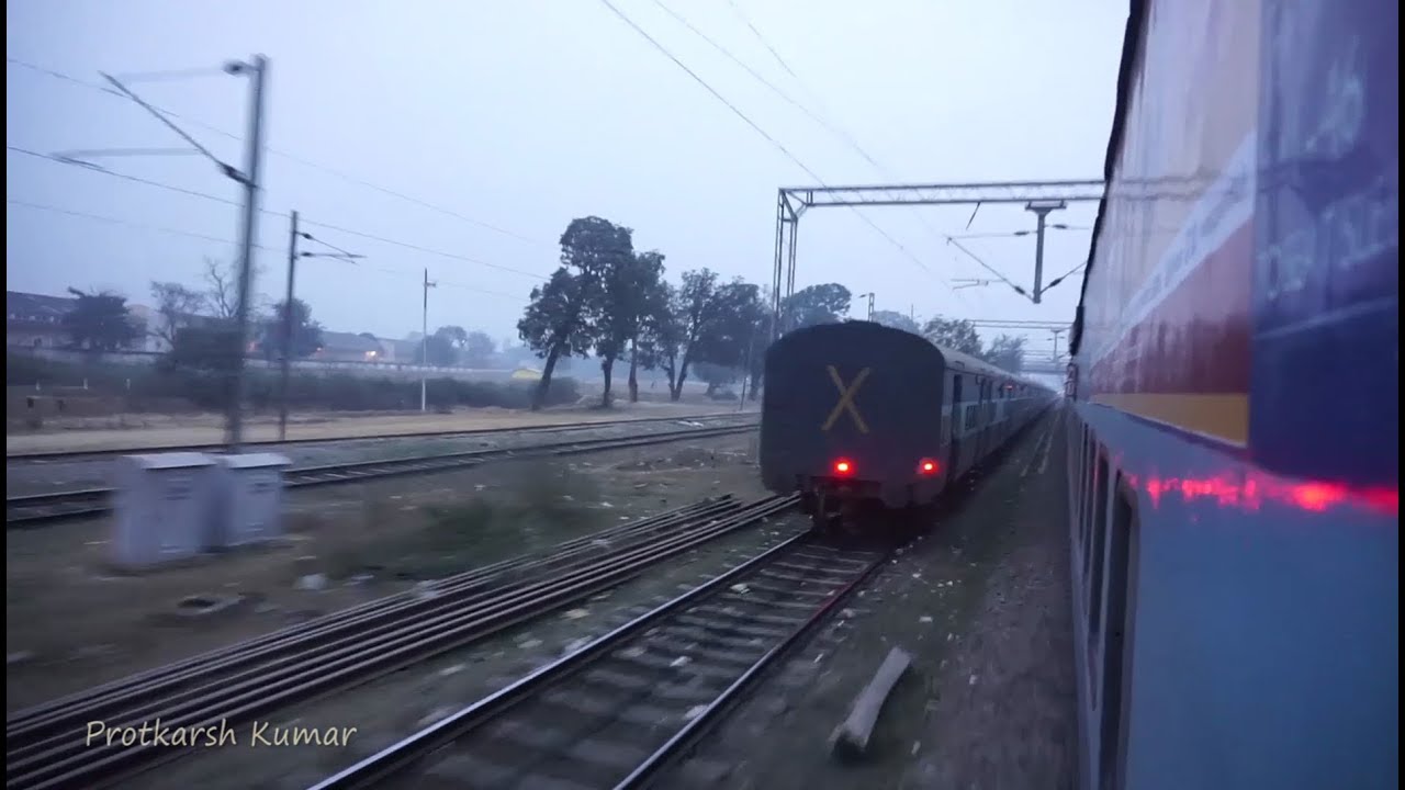 Skipping Gonda Kachahri and Overtaking Satyagrah Express || Gauge Conversion Progress at Gonda