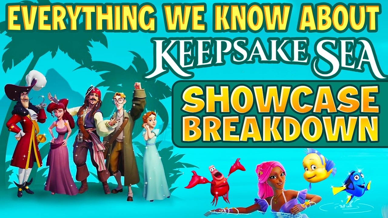 Keepsake Sea &mdash; ЛУЧШЕЕ DLC! Всё, что мы узнали о Disney Dreamlight Valley из презентации!