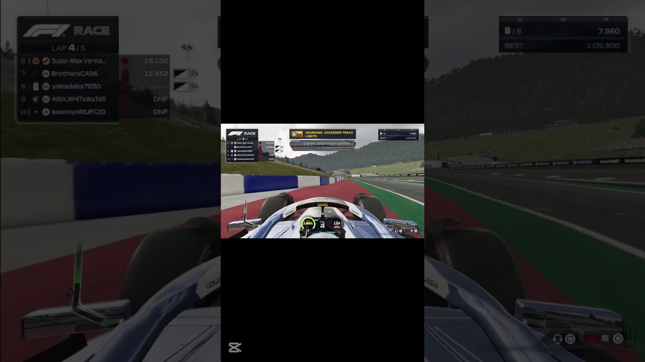 It was peaceful&hellip; until this happened.  #f1simracing #f125 #f125game #f125gameplay