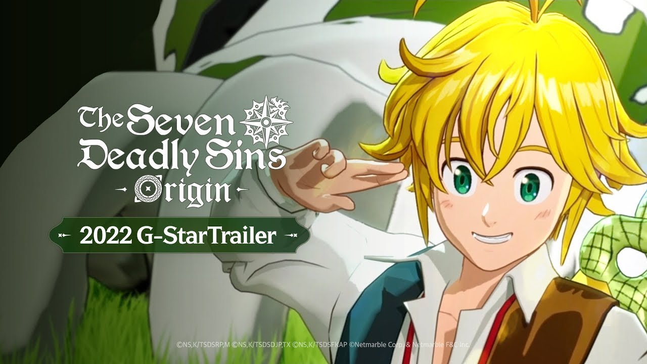 Seven Deadly Sins: Origin - 2nd Official Trailer G-Star 2022