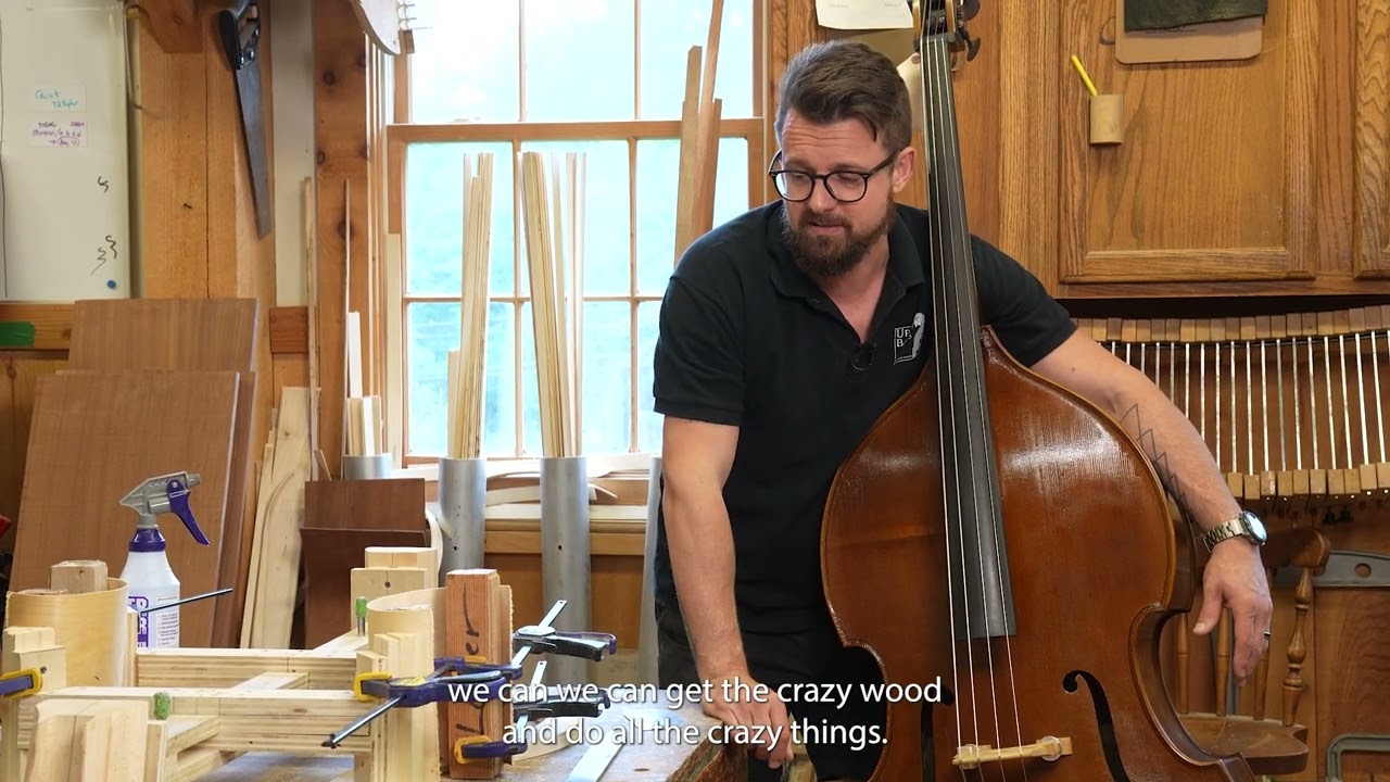 The 5/8 Bohemian Double Bass by Upton Bass