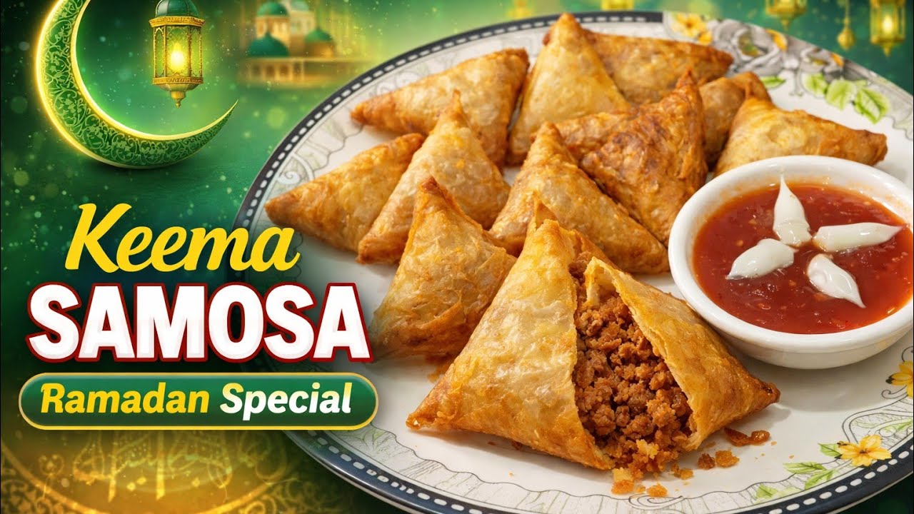 Creaspy Keema samosa | Beef Keema samosa | Ramadan / Iftar Special | Sammo Cooking And Vlogs 