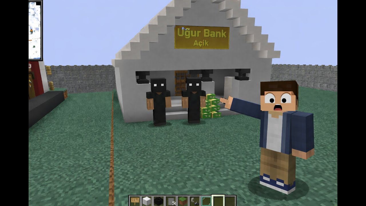 Neden Minecrafta bank yaptık ? (part1)