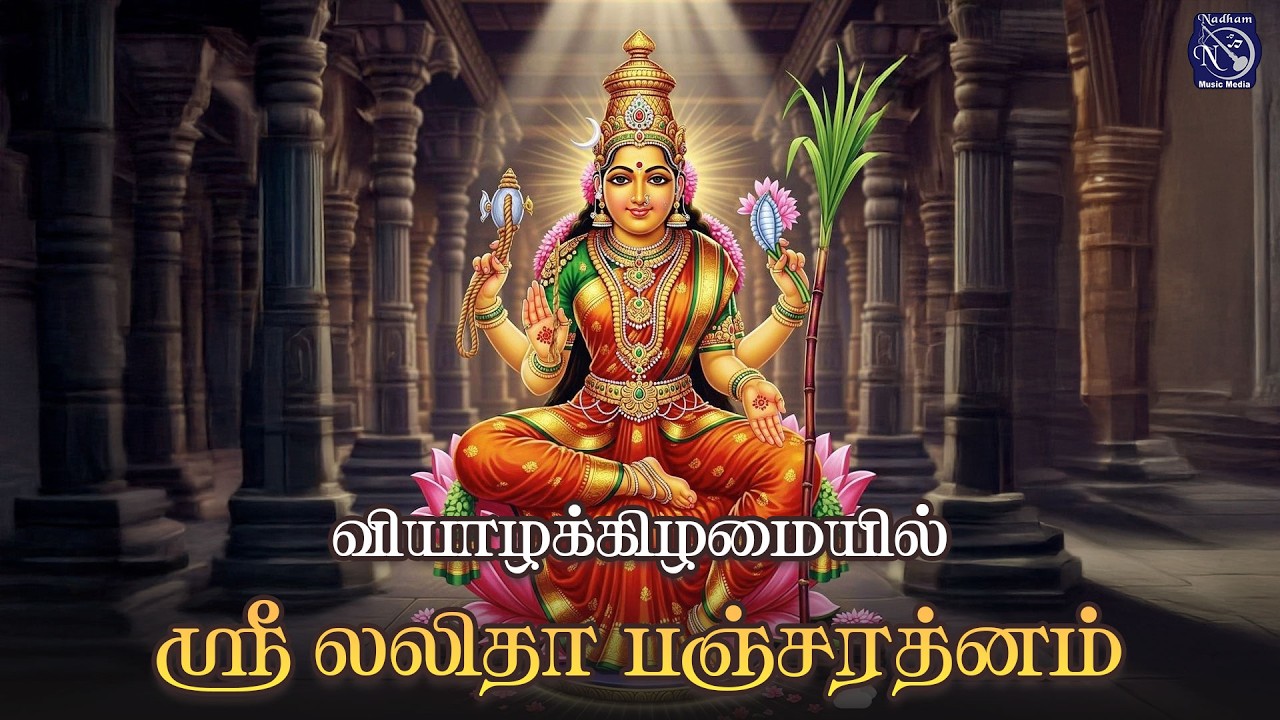 🌸✨ ஸ்ரீ லலிதா பஞ்சரத்னம் – எஸ். ராஜேஸ்வரி | பக்தி நாதம்