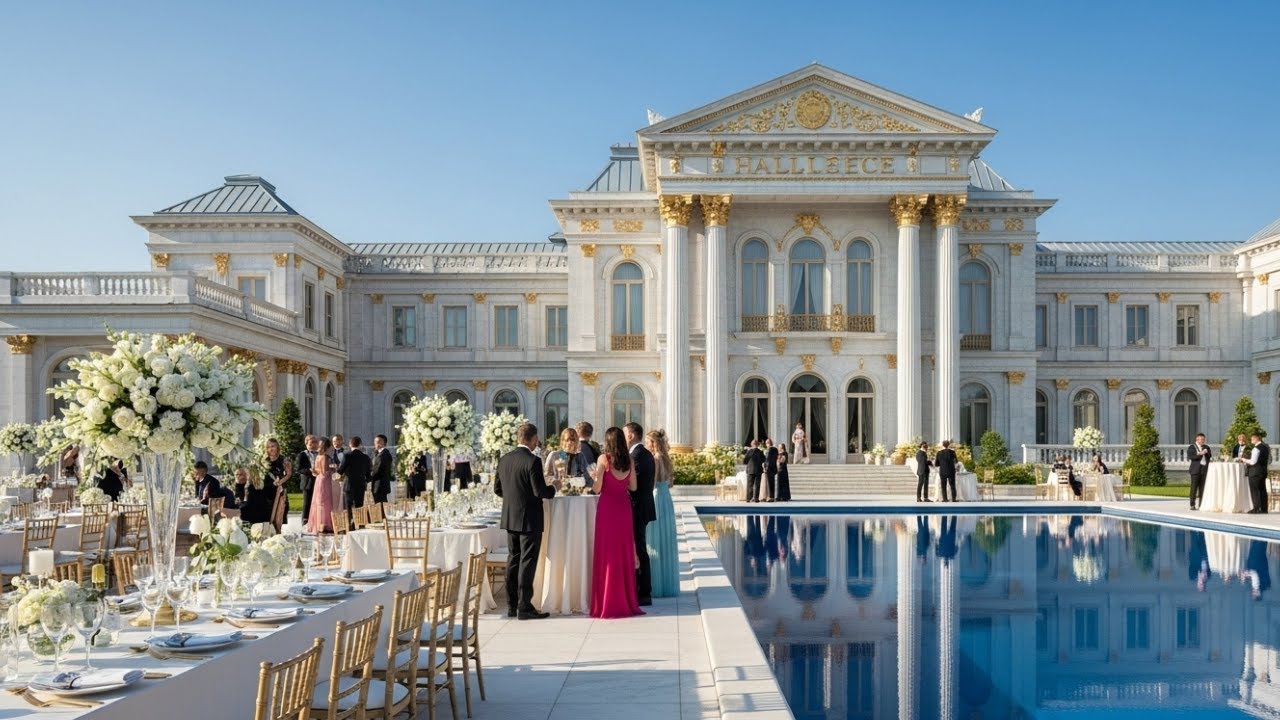 Golden Elegance: A Night Inside the Royal Palace Ballroom ✨🏰
