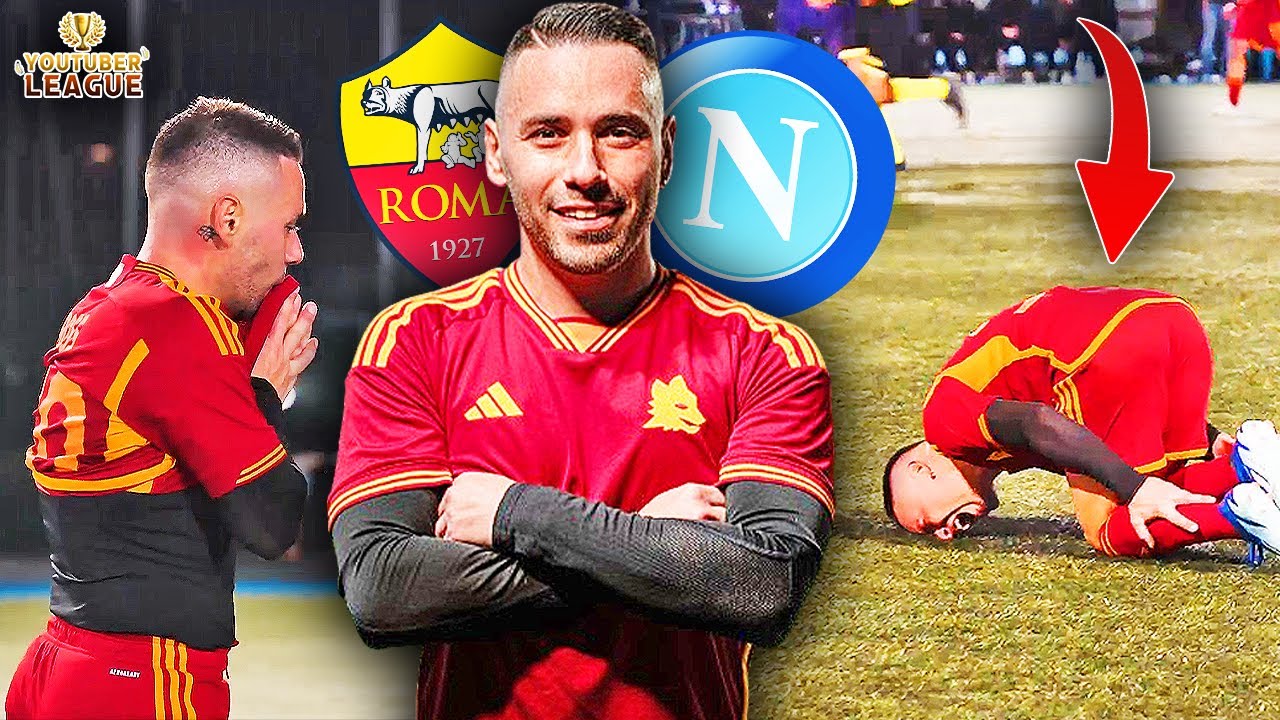 🤬 ROMA-NAPOLI ⚽🏆 YOUTUBER LEAGUE! TUTTO quello che NON avete VISTO!!!