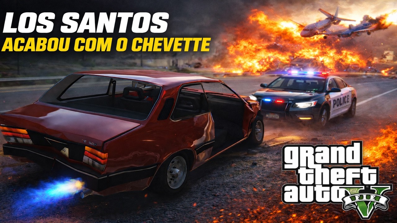 GTA5 CHEVETTE QUEBRADO