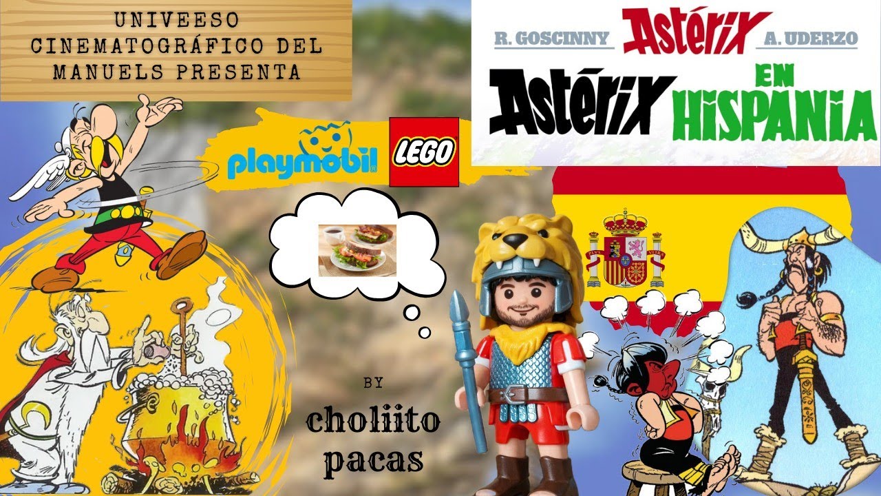 Astérix en Hispania 💃🏻 Historia Playmobil Stopmotion | sabelotodo toys 