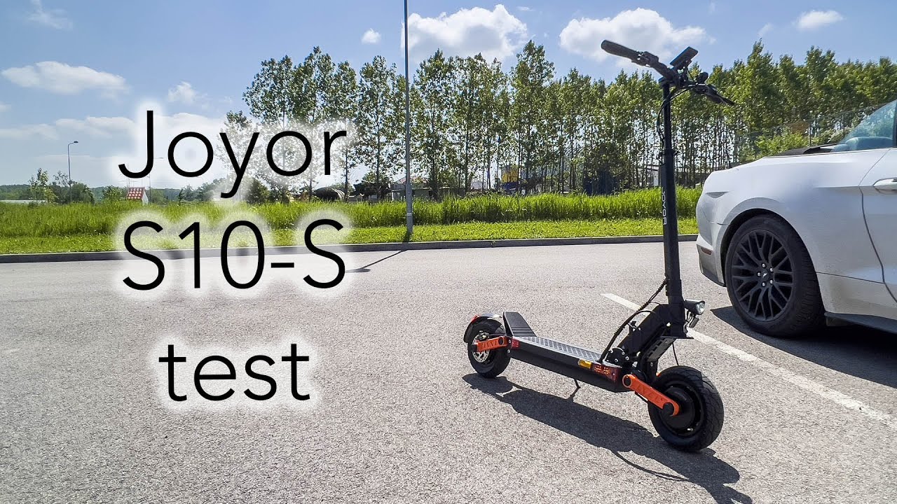 Joyor S10-S - vlastně hooodně fajn koloběžka 🤩. Testovací jízda 🛴
