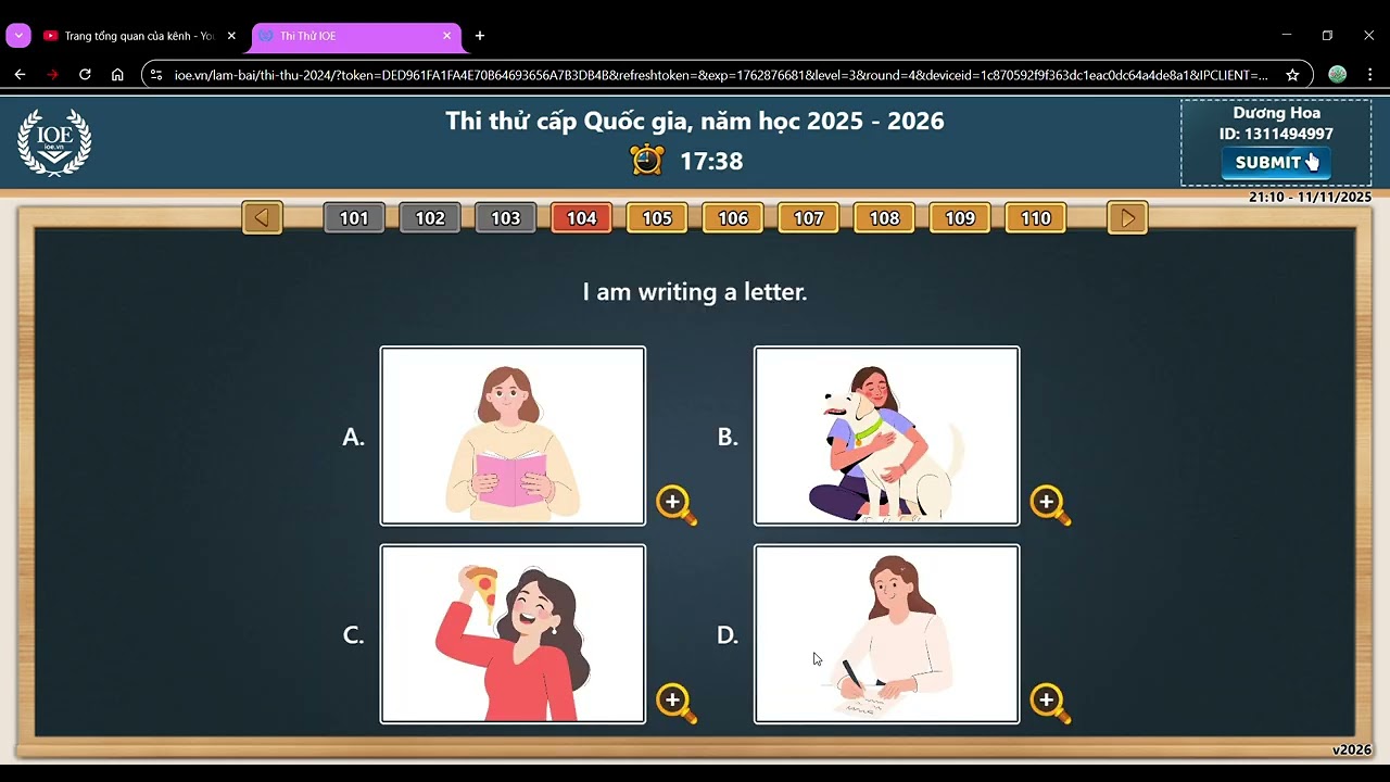 doing national-level IOE English...again