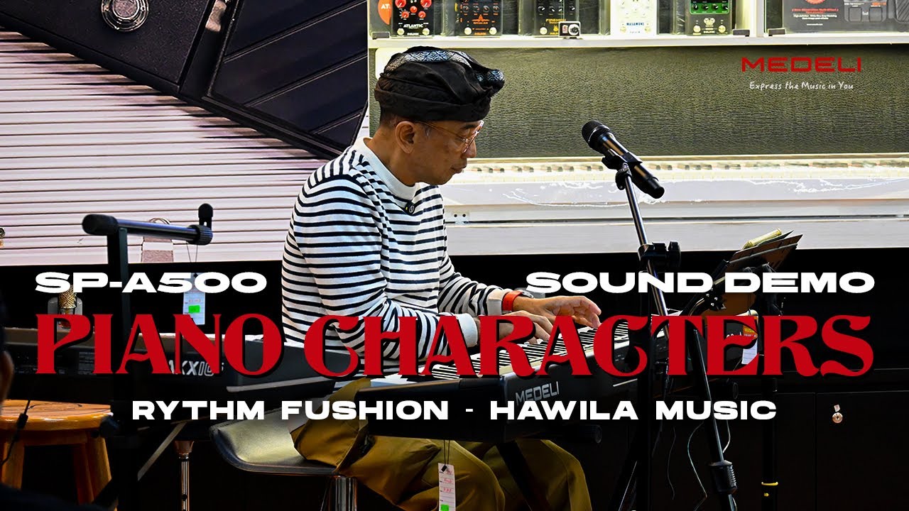 Medeli SP-A500 Piano Demo | Rio Moreno Live at Hawila Musik Surabaya