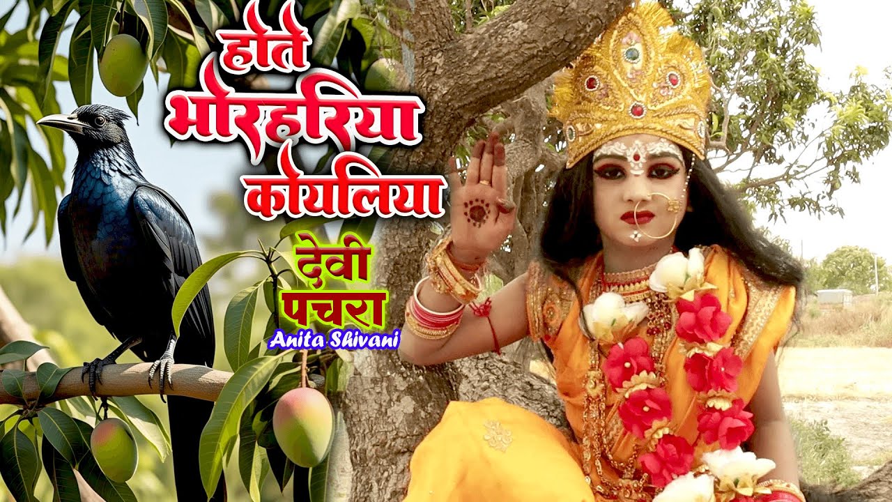 होते भोरहरिया कोयलिया बोलिया  anita shivani  घर घर में बजाने वाला देवी पचरा 2026 देवी पचरा
