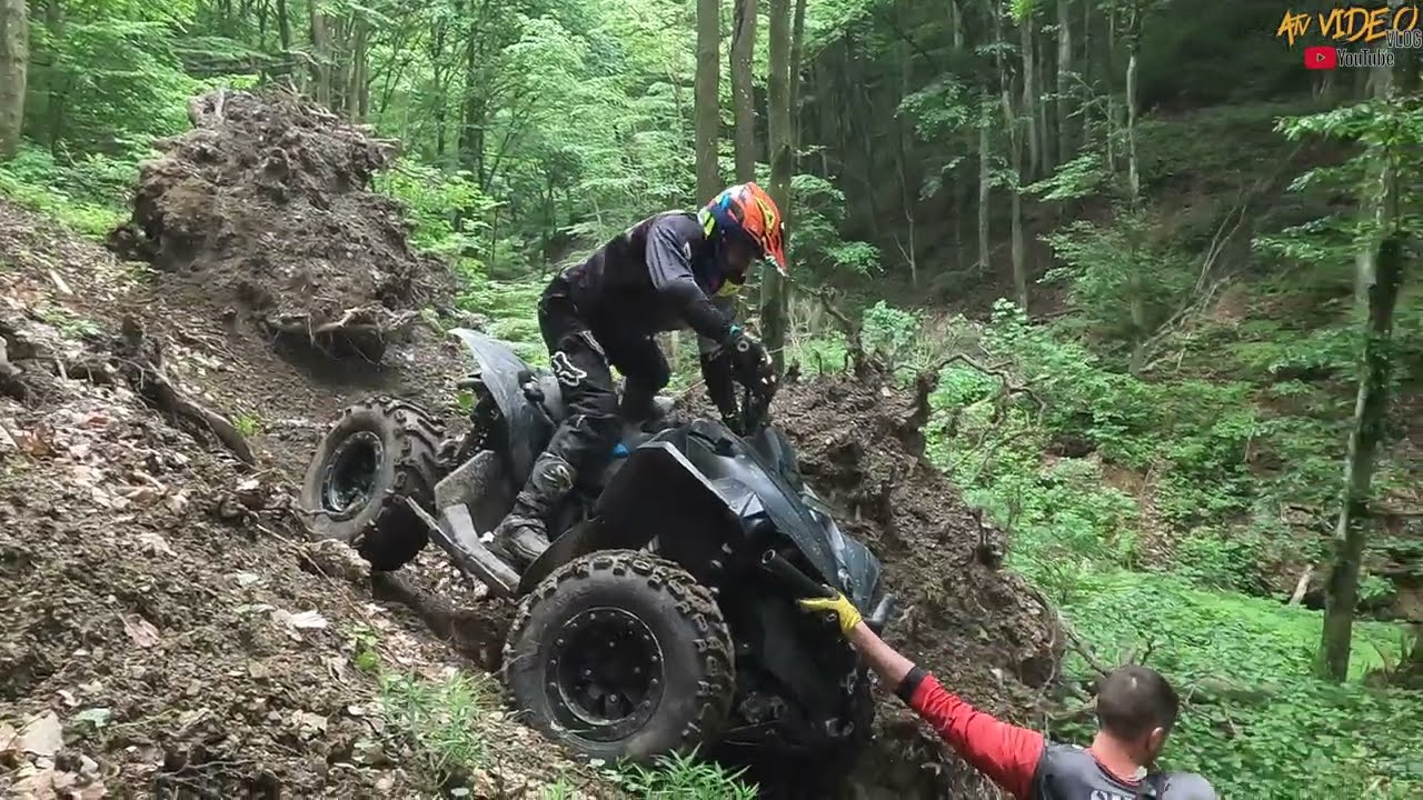 Canam ATV  Hillclimb ❗️ Renegade and Outlander Freeride Trail 🔥