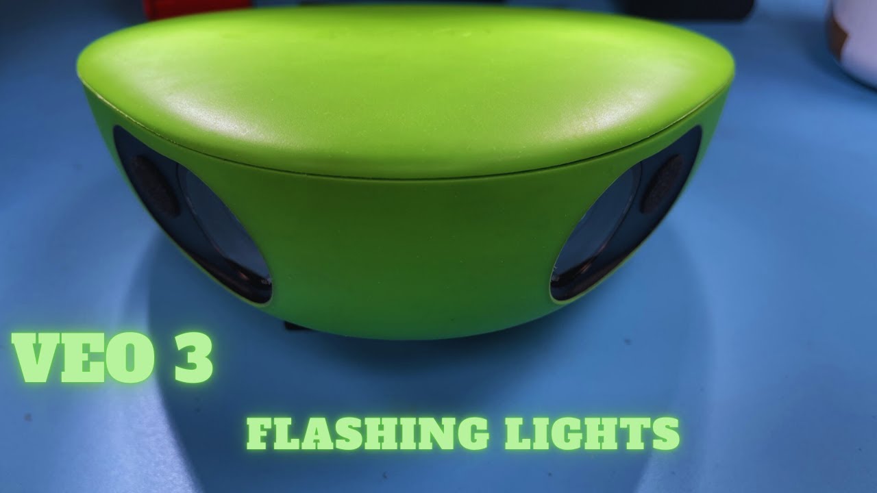 Veo 3 flashing lights fault. Not an easy fix!