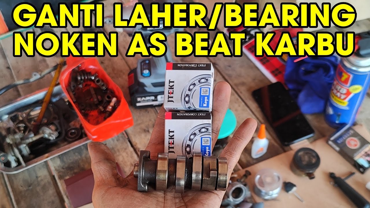 BONGKAR PASANG KLAHER/BEARING NOKEN AS BEAT KARBU || GANTI BEARING NOKEN AS BEAT KARBU