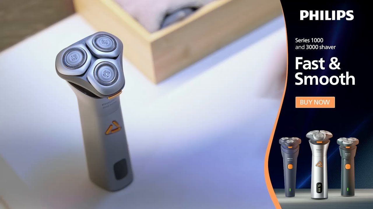 Philips S1000 & S3000 Shaver - Fast & Smooth!