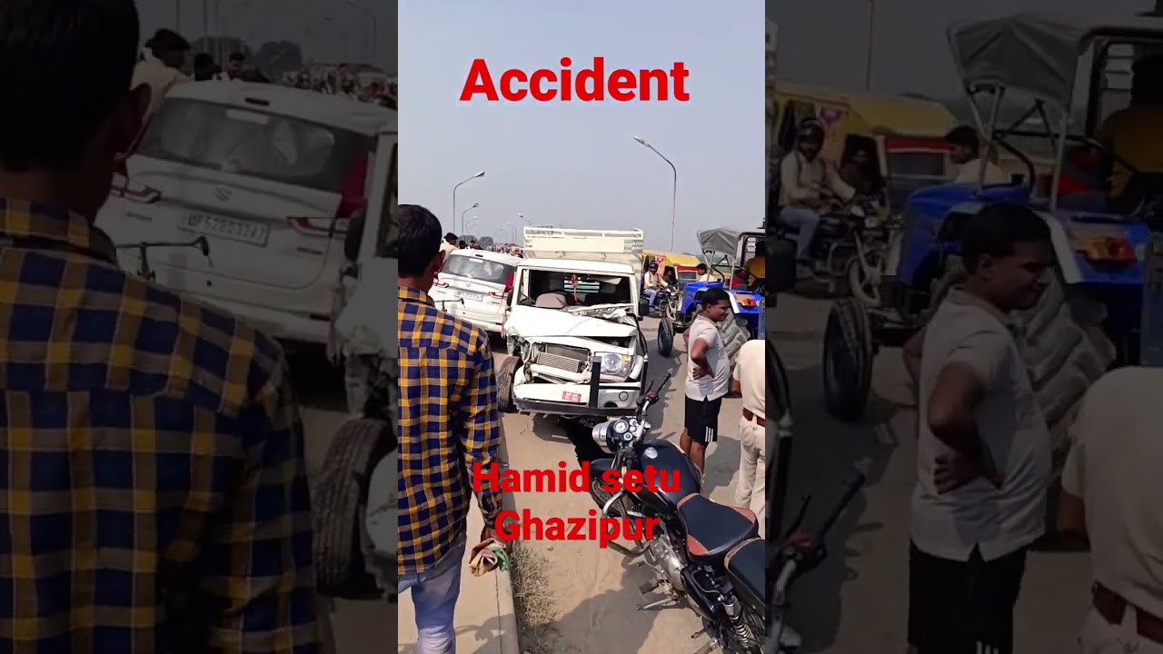 Road Accident.Ghazipur 😱😱