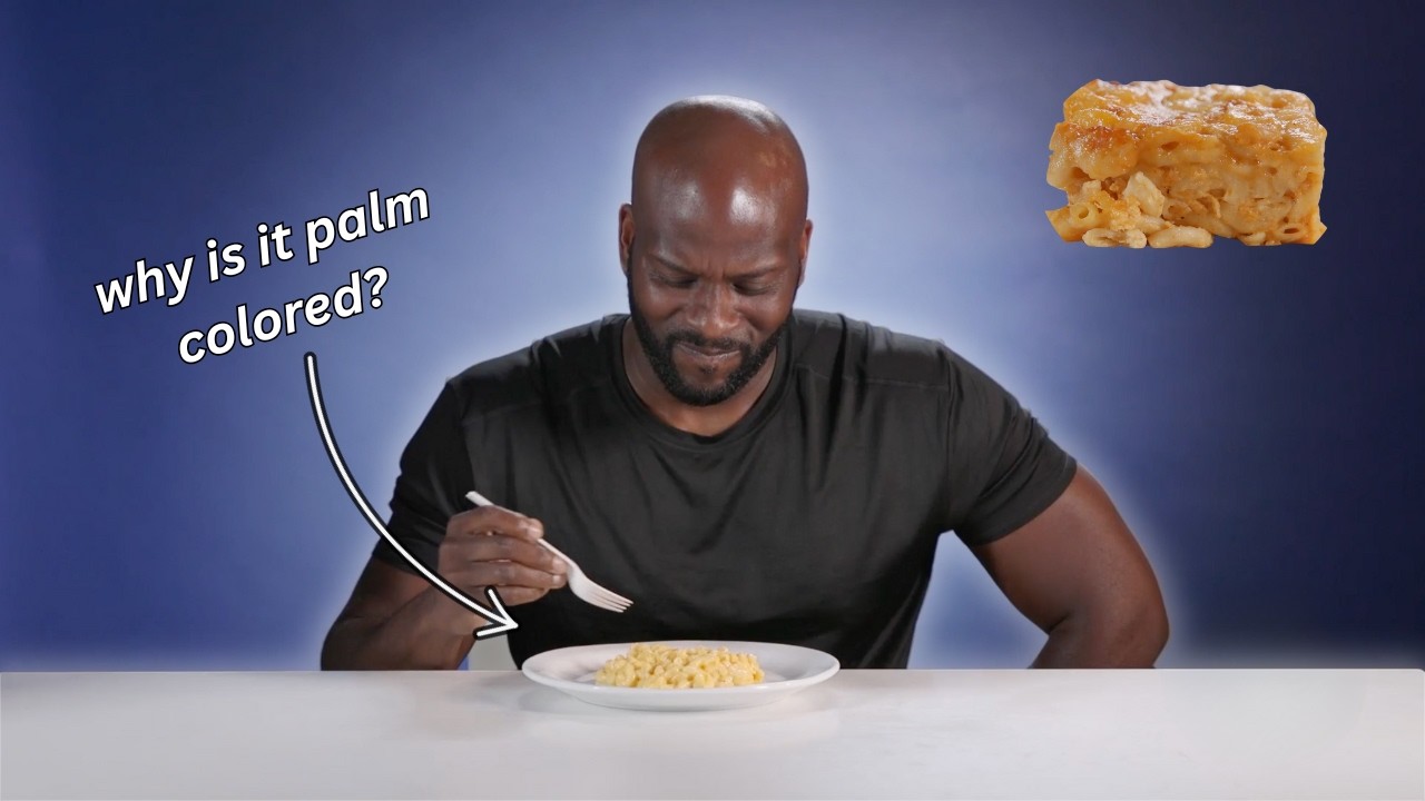 Dads Try Each Other's Mac & Cheese при участии Хейзел и Джона Гейнса