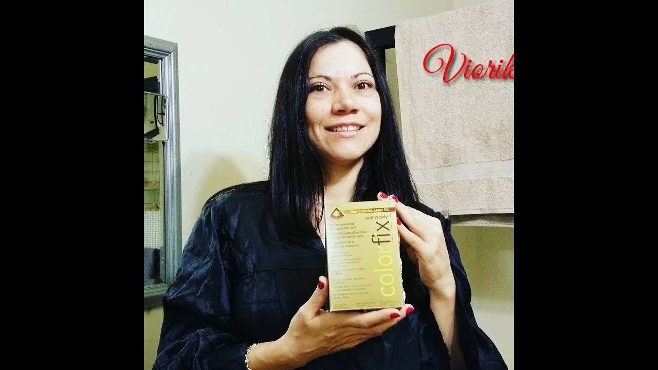 One'n only Colorfix! How to Removing Hair Dye  Correctly for best result!!! Before and After