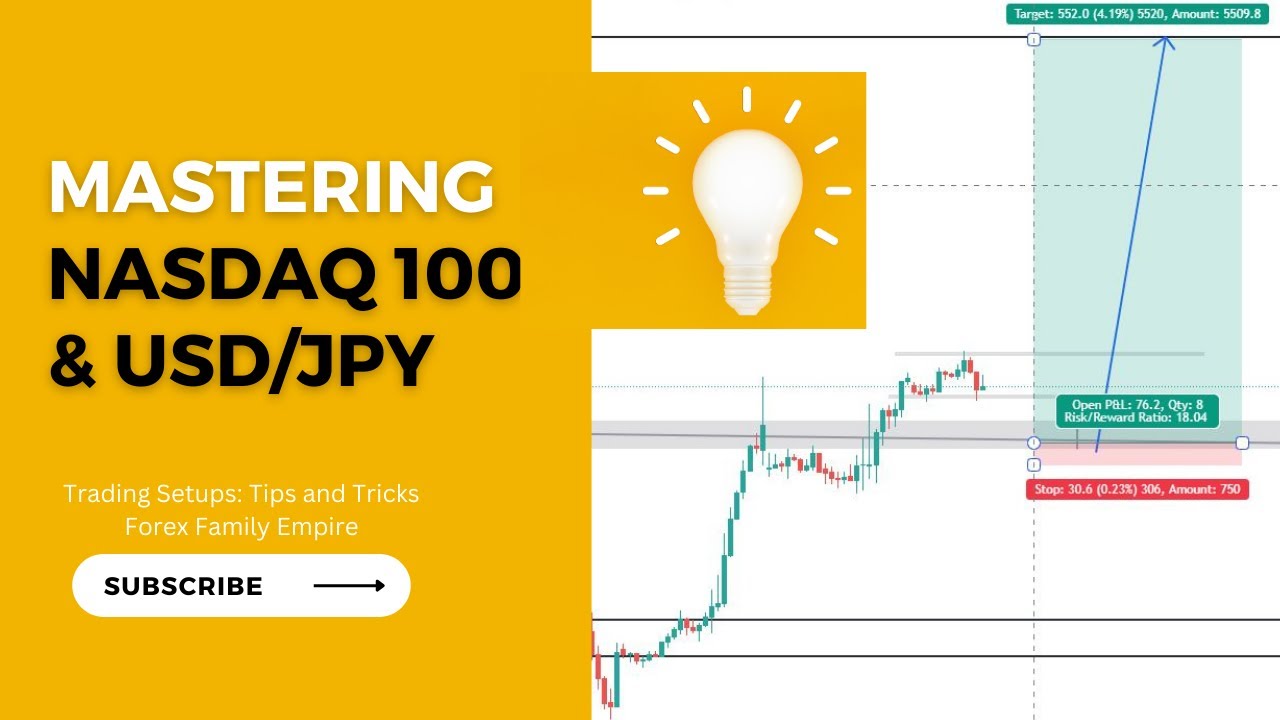 Mastering Nasdaq 100 and USD/JPY Trading Setups: Tips and Tricks | Forex Family Empire