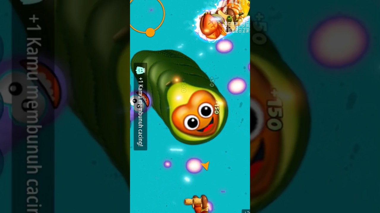 Worms Zone Magic Gameplay 🐍 #471 #shorts