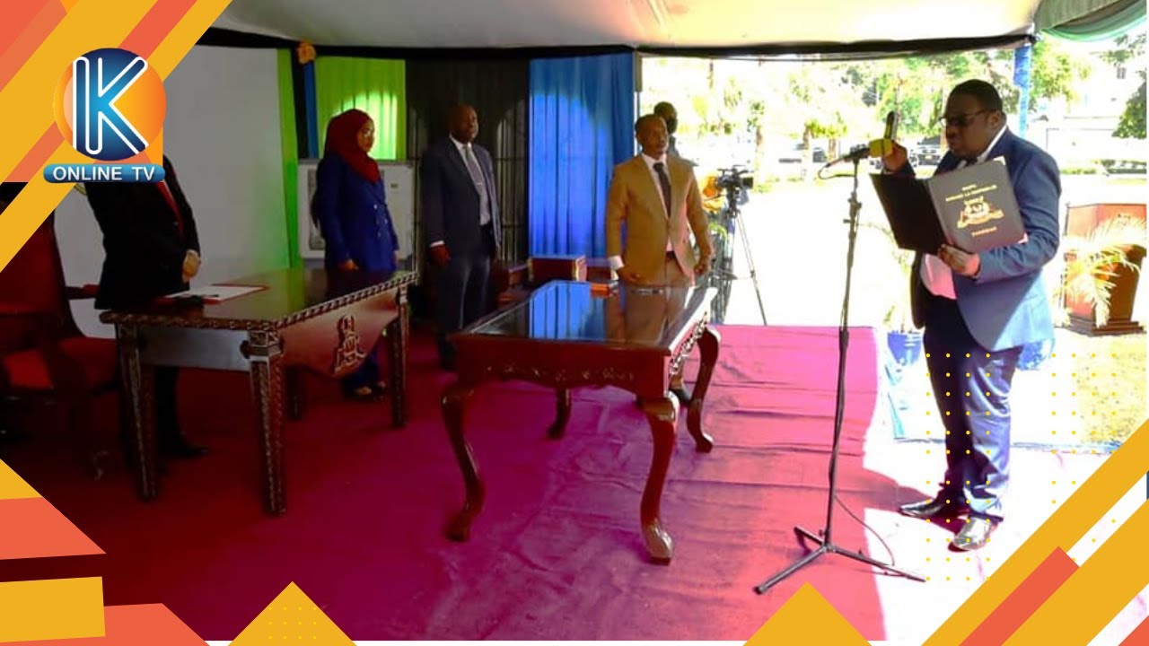 LIVE: RAIS MWINYI ANAWAAPISHA MAWAZIRI WATEULE ZANZIBAR
