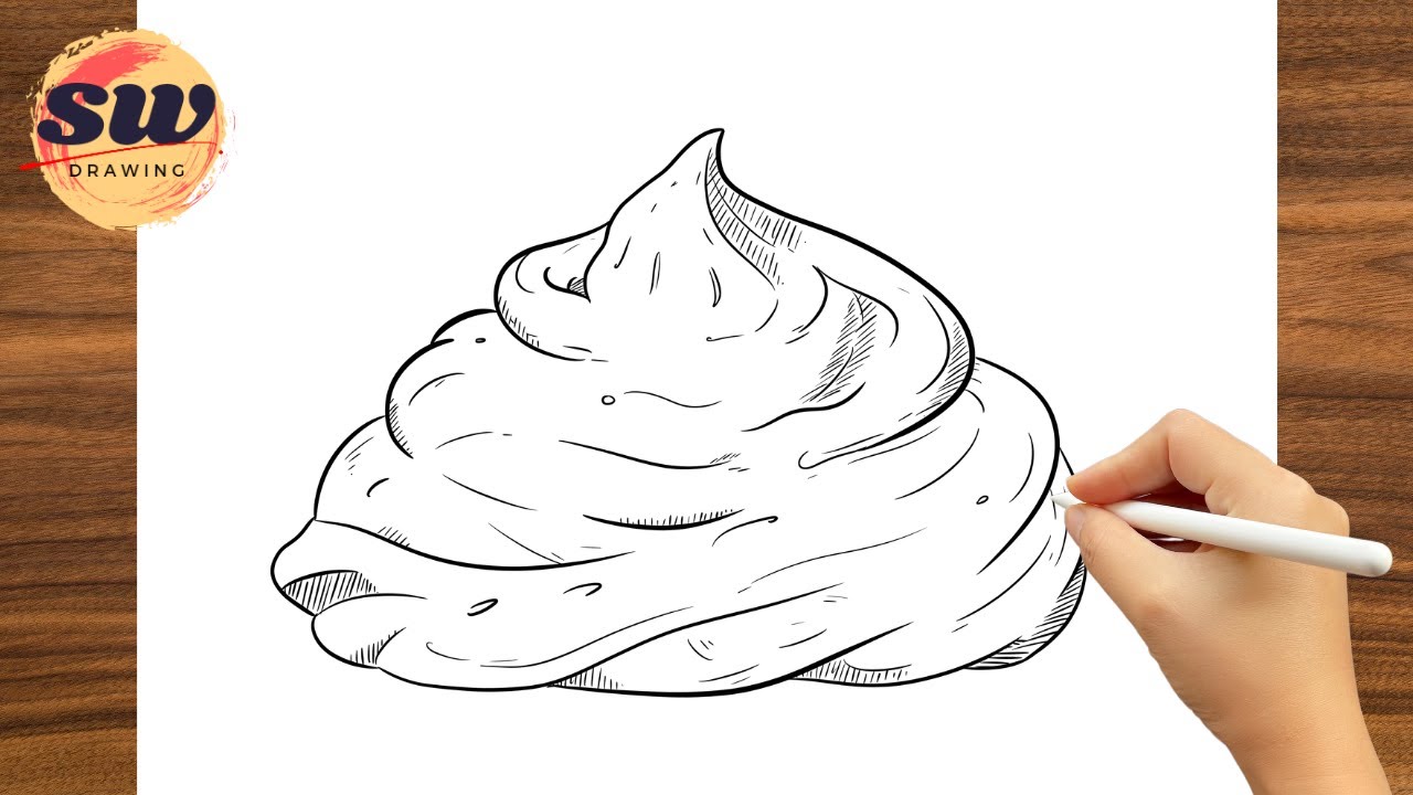 How to Draw Whip Cream