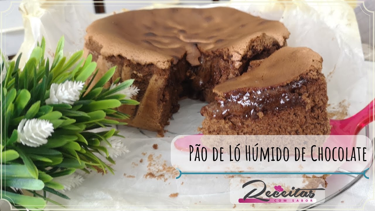 Pão de Ló Húmido de Chocolate [ Especial Natal 2019 #1]