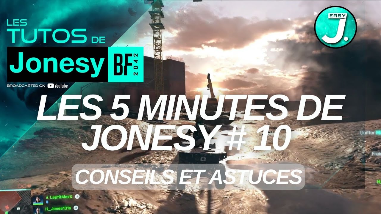 BATTLEFIELD 2042:  Conseils et astuces + Quad C5 - Les 5 Minutes de JONESY#10