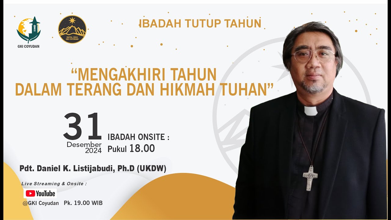 IBADAH TUTUP TAHUN 31 Desember 2024