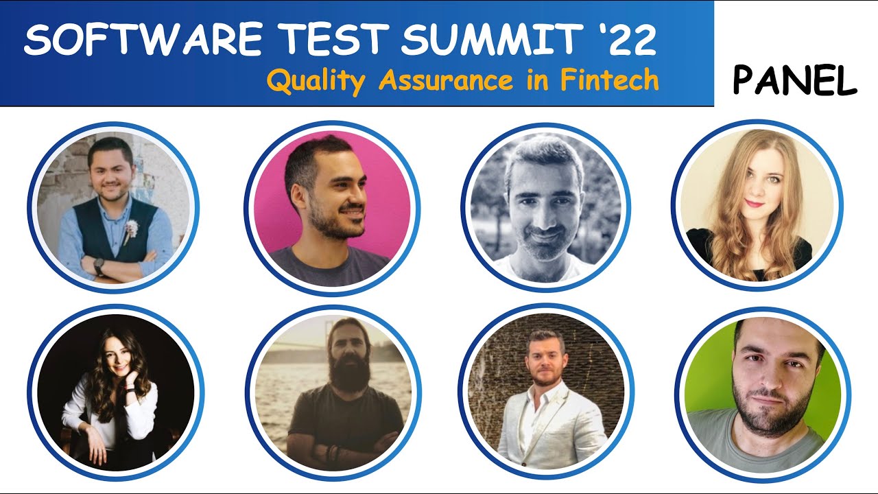 Test Summit 2022 PANEL - Quality Assurance in Fintech & Digital Banking