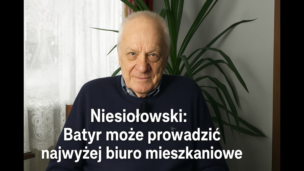 Niesiołowski: Batyr może prowadzić najwyżej biuro mieszkaniowe
