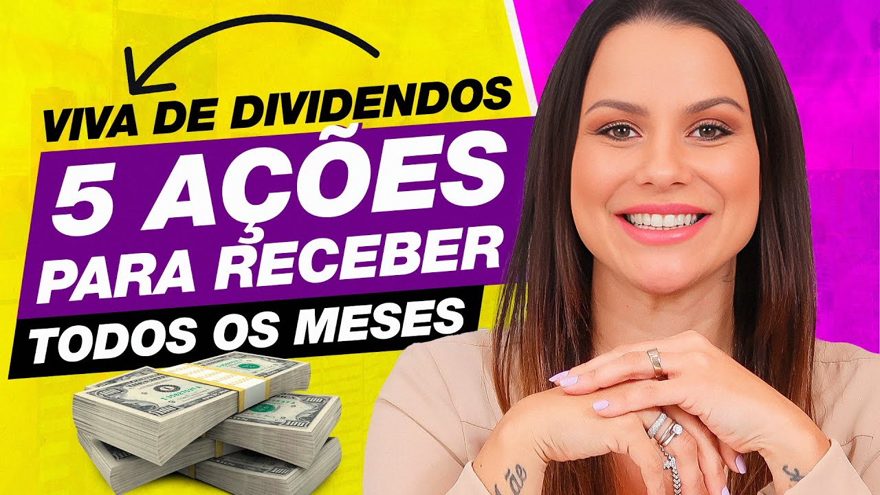5 TOP AÇÕES QUE PAGAM DIVIDENDOS TODOS OS MESES PARA INICIANTES