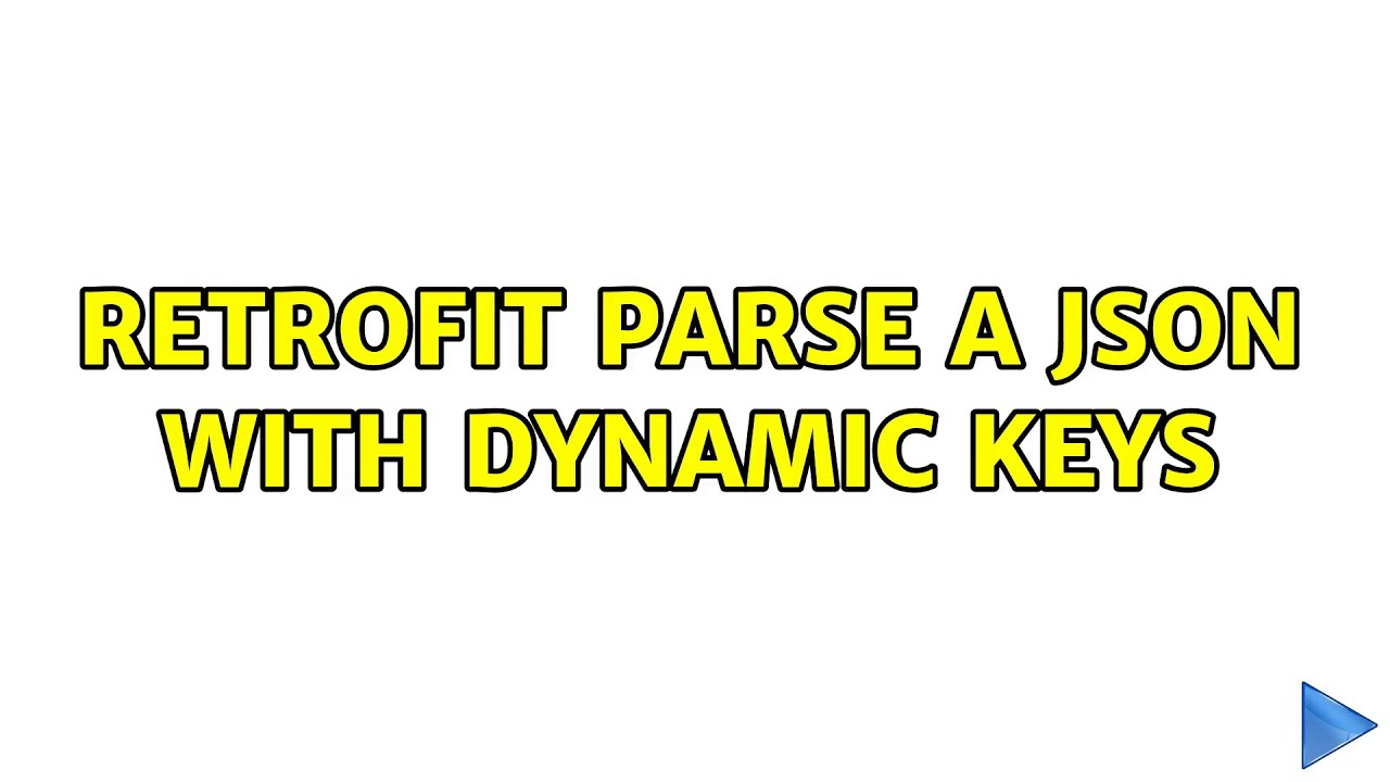 Retrofit parse a json with dynamic keys