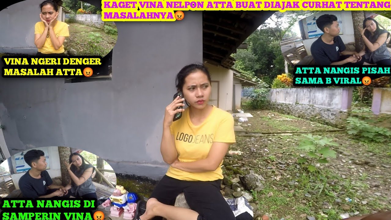 KAGET VINA TELPON ATTA BUAT CURHAT MASALAHNYA SAMA BABANG VIRAL‼️