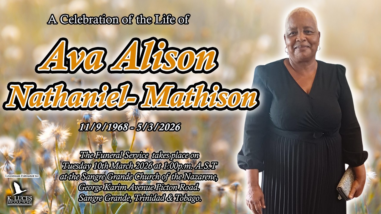 Funeral Service of  Ava Alison Nathaniel- Mathison