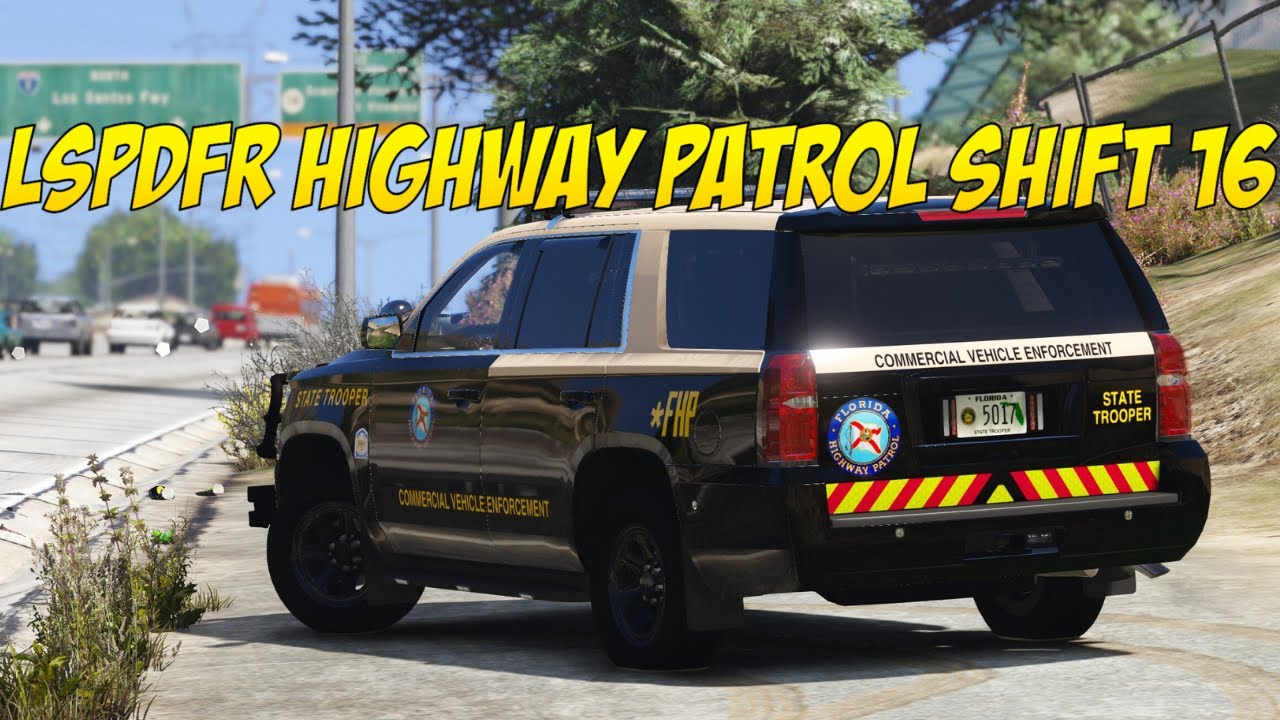 LSPDFR Highway Patrol Shift 16 (4k Resolution)
