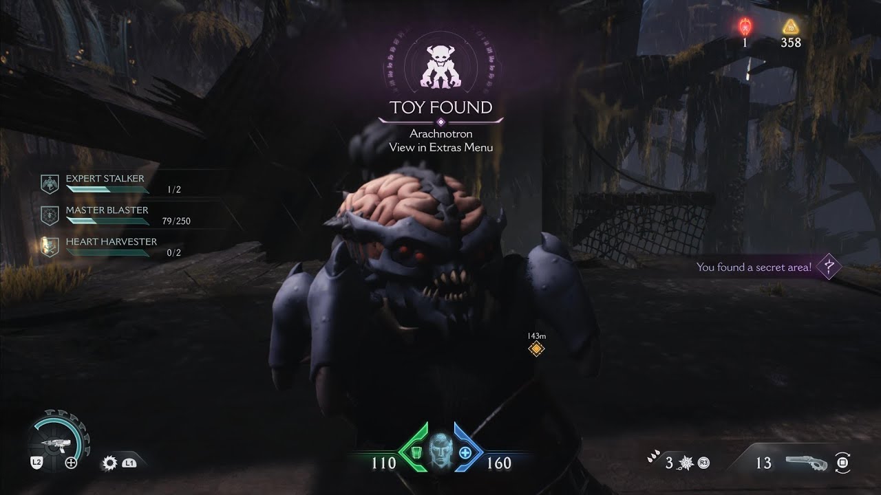 Spire of Nerathul 100% Ultra-Nightmare All Secrets Wraithstones Collectibles - DOOM: The Dark Ages