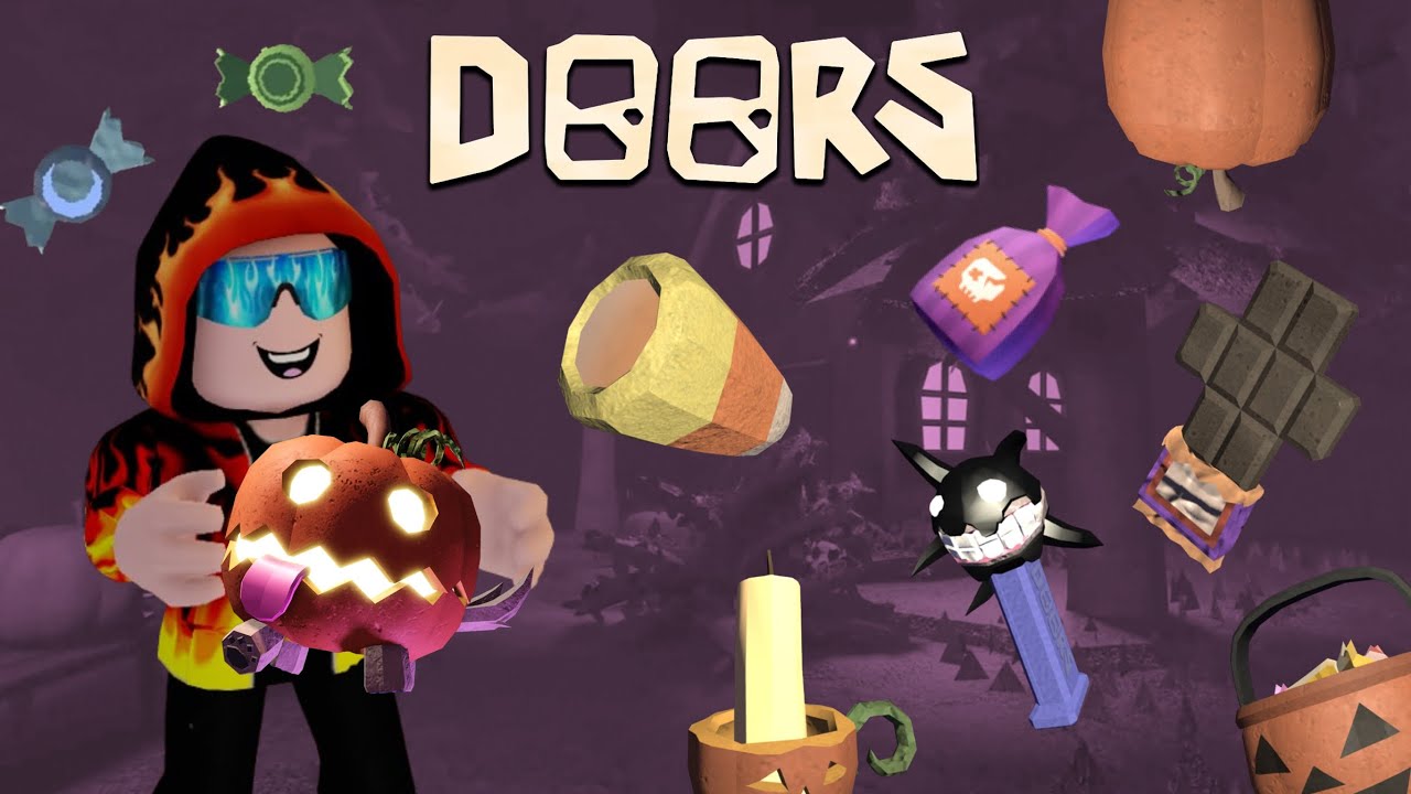 THE NEW PUMPKIN BUDDY IS ADORABLE!! - Roblox DOORS
