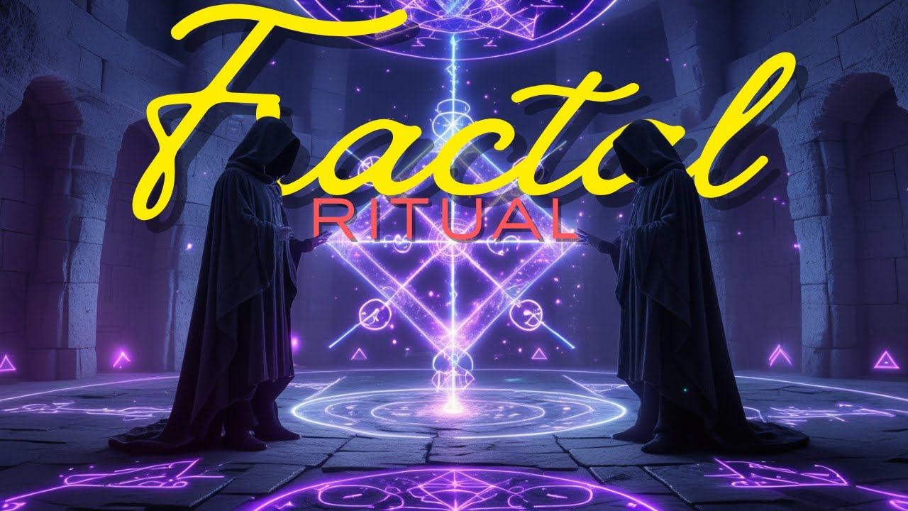 Fractal Ritual 🌀 | Time-Travelling DJ Breaks Reality at a Festival #FractalRitual #RaveVisuals